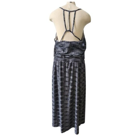 Athleta Ariel Novella Dress Maxi Outdoors Active Lightweight Cinch Waist Size 14 - Picture 12 of 12